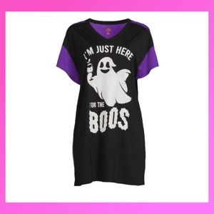 NWT Black Halloween Ghost 👻 Night Shirt!